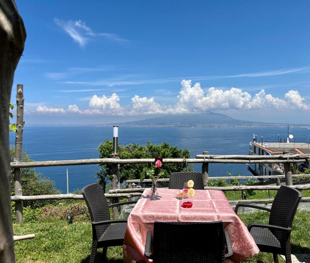 La Badia Montechiaro - Breathtaking View Of Sorrento Coast Villa Vico Equense Eksteriør bilde