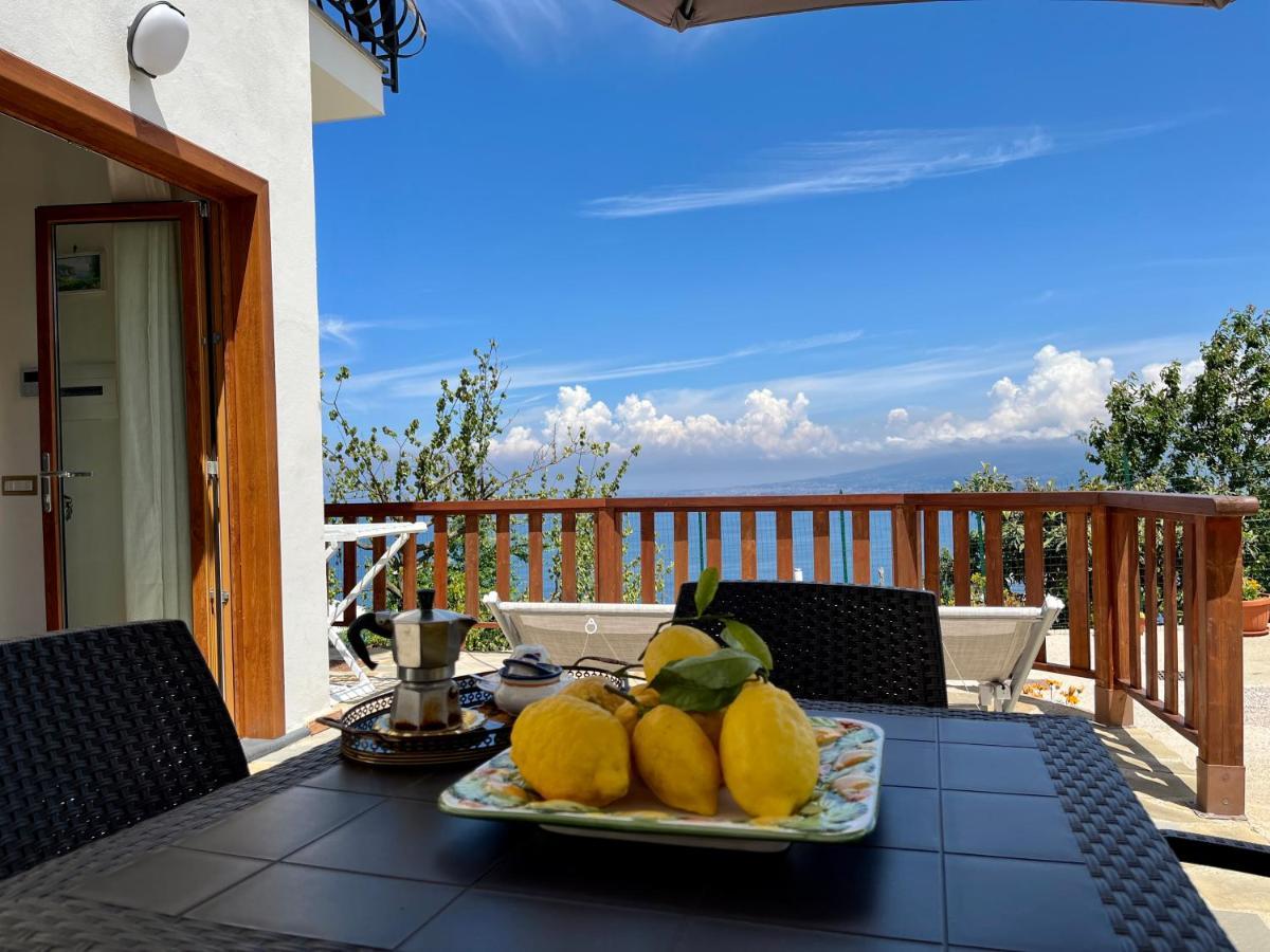 La Badia Montechiaro - Breathtaking View Of Sorrento Coast Villa Vico Equense Eksteriør bilde