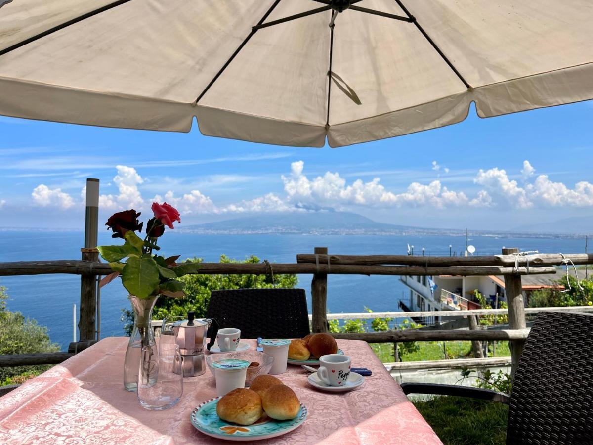 La Badia Montechiaro - Breathtaking View Of Sorrento Coast Villa Vico Equense Eksteriør bilde