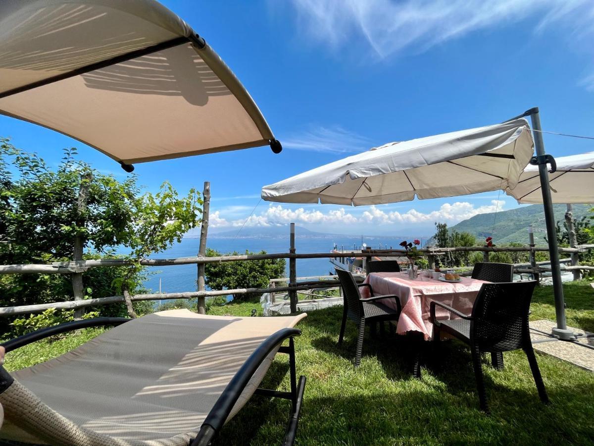 La Badia Montechiaro - Breathtaking View Of Sorrento Coast Villa Vico Equense Eksteriør bilde