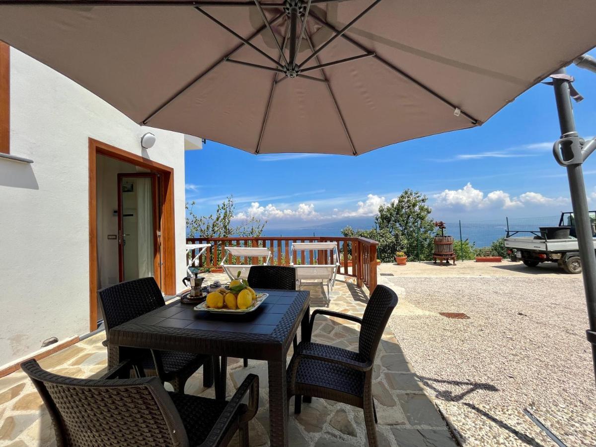 La Badia Montechiaro - Breathtaking View Of Sorrento Coast Villa Vico Equense Eksteriør bilde