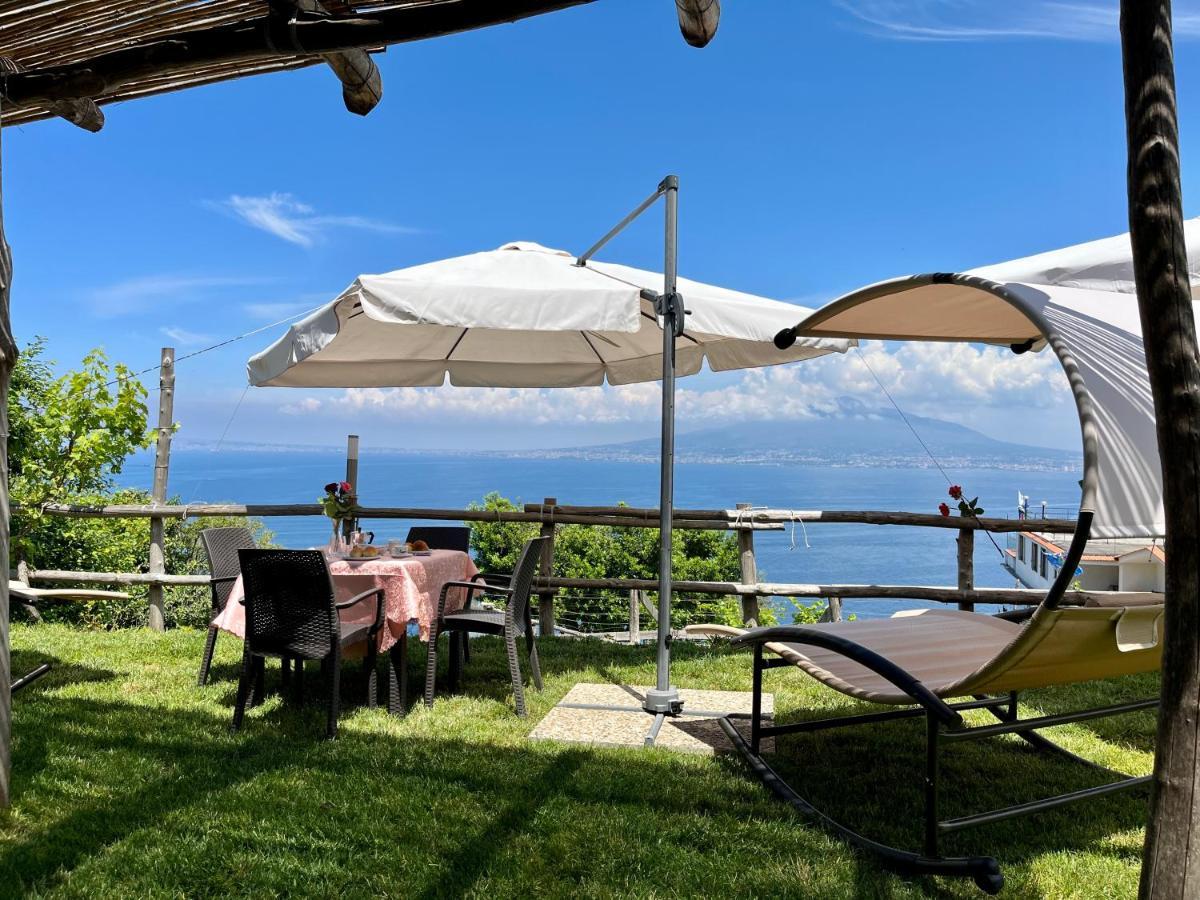 La Badia Montechiaro - Breathtaking View Of Sorrento Coast Villa Vico Equense Eksteriør bilde