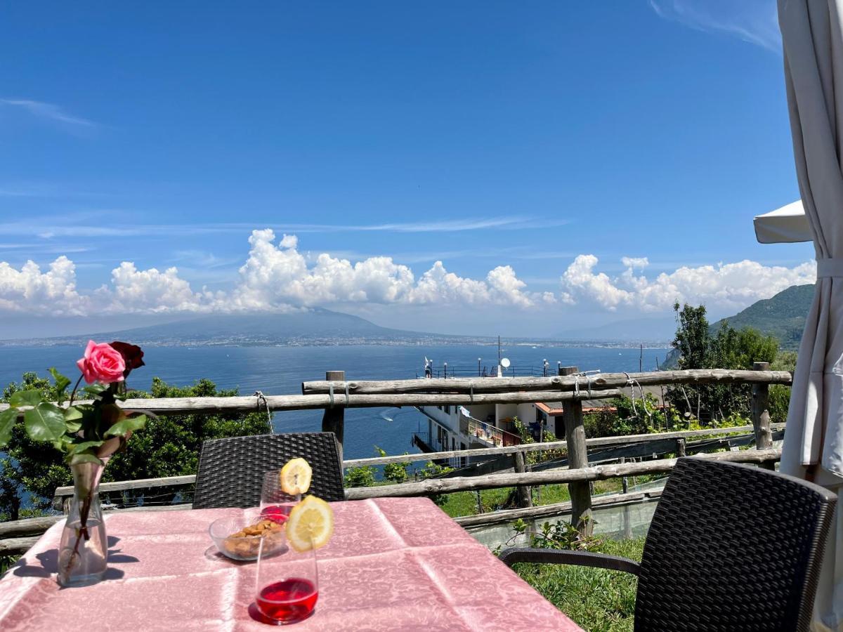 La Badia Montechiaro - Breathtaking View Of Sorrento Coast Villa Vico Equense Eksteriør bilde