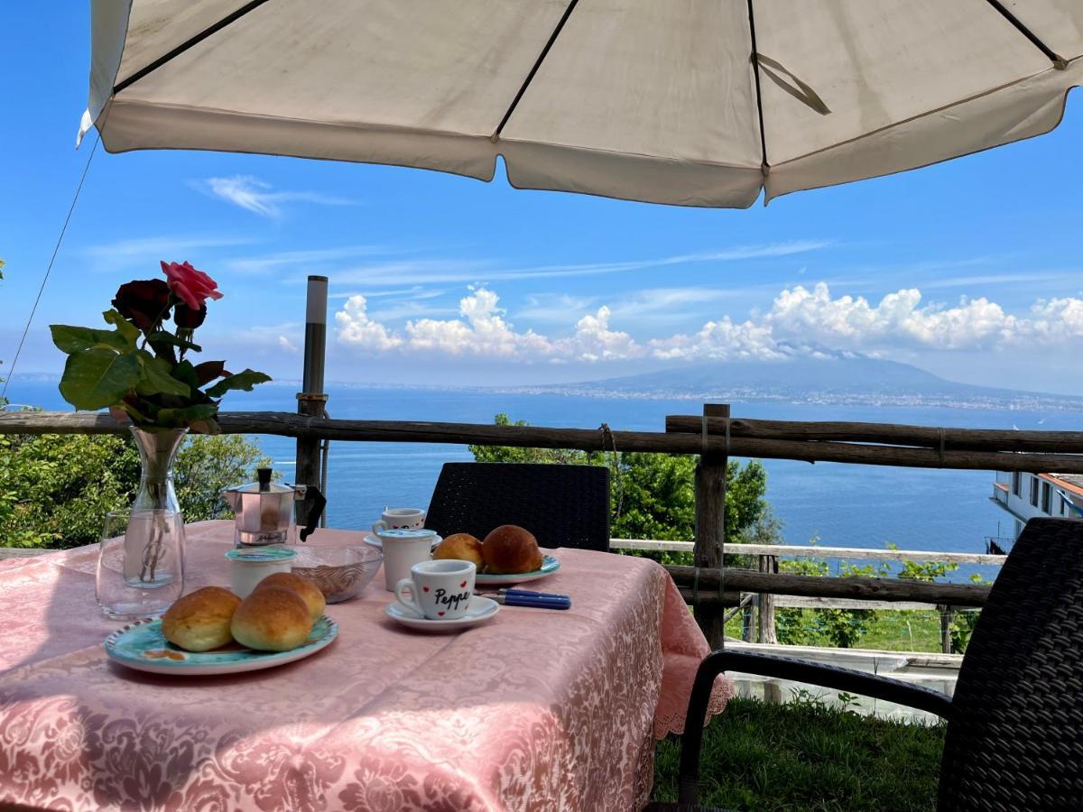 La Badia Montechiaro - Breathtaking View Of Sorrento Coast Villa Vico Equense Eksteriør bilde