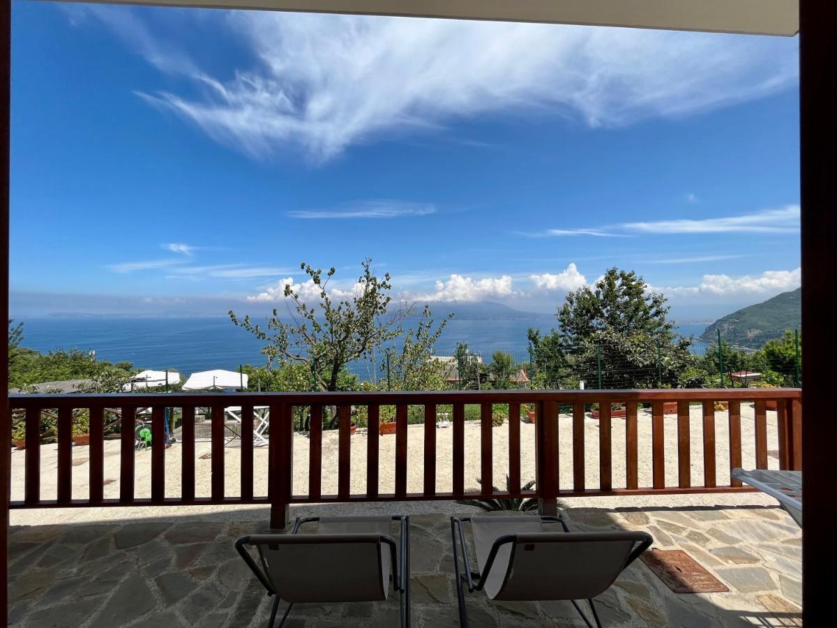 La Badia Montechiaro - Breathtaking View Of Sorrento Coast Villa Vico Equense Eksteriør bilde