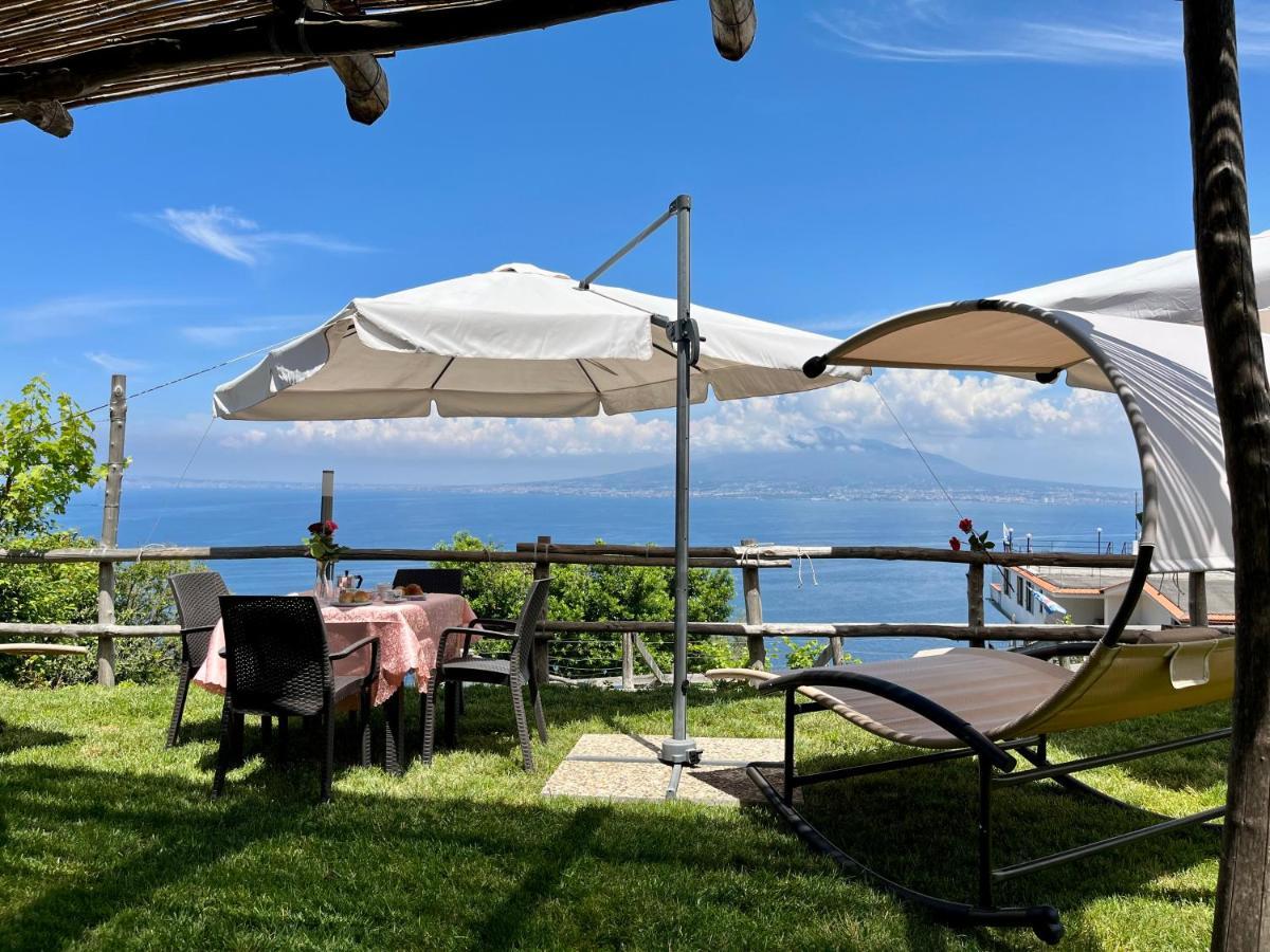La Badia Montechiaro - Breathtaking View Of Sorrento Coast Villa Vico Equense Eksteriør bilde