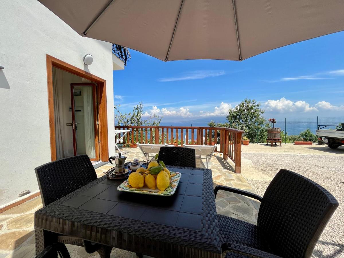 La Badia Montechiaro - Breathtaking View Of Sorrento Coast Villa Vico Equense Eksteriør bilde