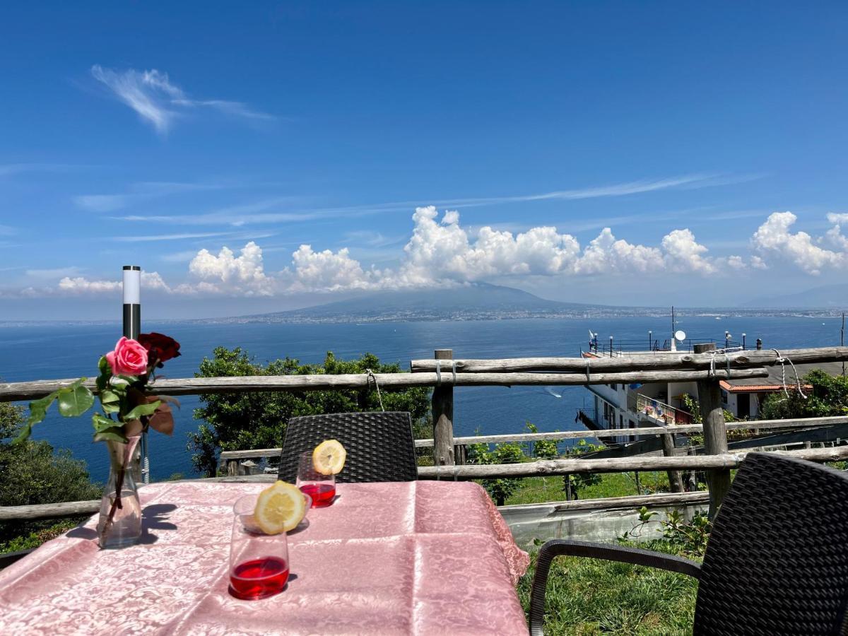La Badia Montechiaro - Breathtaking View Of Sorrento Coast Villa Vico Equense Eksteriør bilde