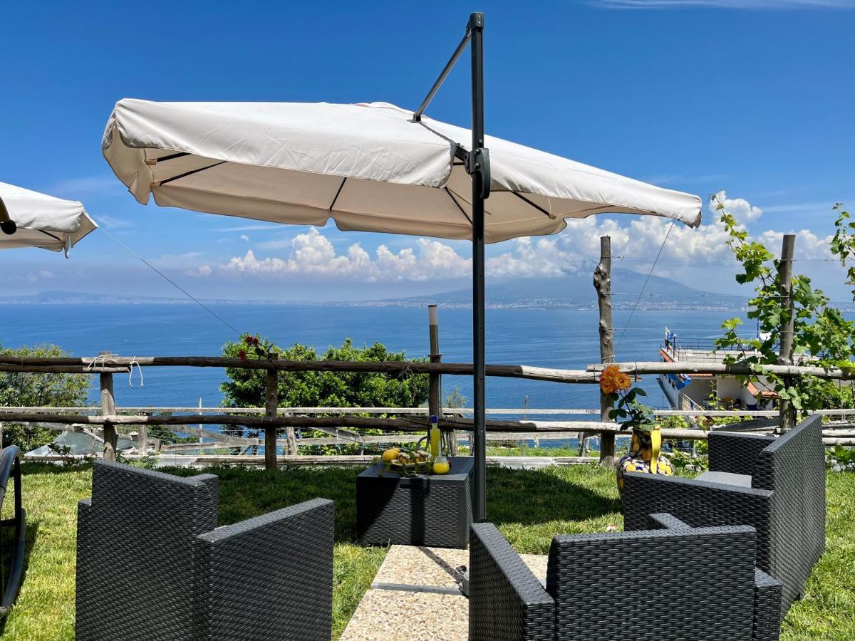 La Badia Montechiaro - Breathtaking View Of Sorrento Coast Villa Vico Equense Eksteriør bilde